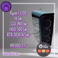Ryzen 7 2700\16 Gb\SSD 240 Gb\HDD 500 Gb\RTX 3050
