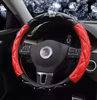 Чехол на руль со стразами
