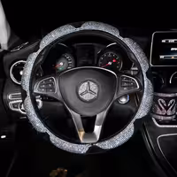 Чехол на руль со стразами