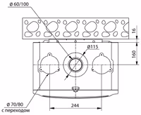 Газовый котел Navien NAVIEN ACE PRO 40K с дымоходом до 400 квадратов
