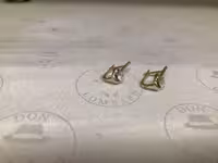 Женские золотые серьги 585