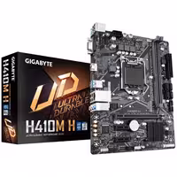 Материнская плата Gigabyte, H410M-S2H V3 LGA1200 H410 HDMI VGA 1xM.2