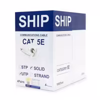 Кабель сетевой SHIP D135-P Cat.5e, UTP 4x2x1/0.51мм PVC, 305 м/б