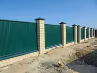 Заборы из профнастила с установкой от 3 дней