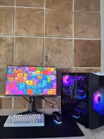 Игровой компьютер Ryzen 5 8400f озу 32gb ddr5 Rtx 5050 8gb ssd 500gb