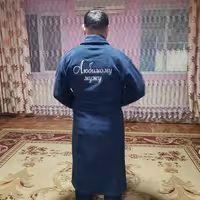Именной халат с вышивкой! Турецкий, бесплатный дизайн