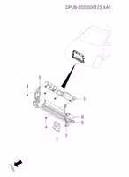 Дефлекторы радиатора Chery