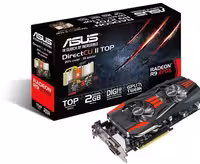 Новая видеокарта ASUS AMD Radeon R9 270X DirectCU II 2GB DDR5