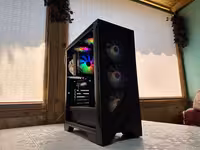 Игровой компьютер AMD Ryzen 5-5600/16Gb/SSD/RTX 4060 8Gb+Монитор 240Hz