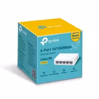 Коммутатор TP-Link LS1005, настольный, 5-портовый 10/100 Мбит/с