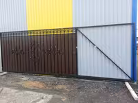 Откатной каркас для ворот