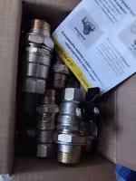 Кран шаровый муфтовый латунный стальной РУ ДУ 16, 20, 25, 32