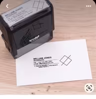Изготовление штампов/печатей