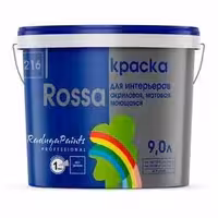Rossa 3 (Росса), глубоко матовая акриловая краска для стен и обоев