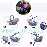 Автокресло, автолюлька на коляску Yoya, Yoyo, Baby Throne, Baby Time