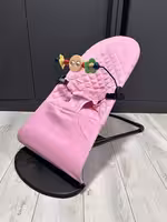 Шезлонг качалка ручной Baby Love, Good luck
