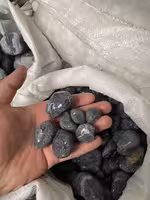 Мраморная галька серая, окатыш , камень для ландшафта