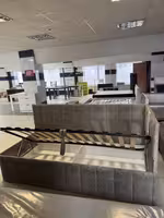 Кровать односпальная новая, мягкая