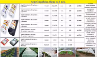 Агроспанбонд в рулонах (плотность 30, 42, 60 г/м²)