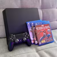 SONY PlayStation 4 PS4 1Tb + 3 диска \ магазин GAMEtop