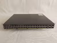 Коммутатор Cisco WS-C2960X-48FPS-L, 48 х GE, 4 x GE SFP, PoE+, L3