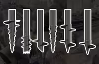 Свая винтовая нарезная