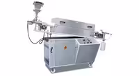 Навесная вращающаяся трубчатая печь RSR120-500/11 с PLC-контролем и тач-панелью Н700