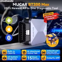 MUCAR мультимарочный автосканер BT200 Max