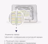 Прожектор с солнечной батареей WR4.0 / 200W