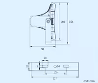 Прожектор с солнечной батареей FLRP 1.0 / 60W